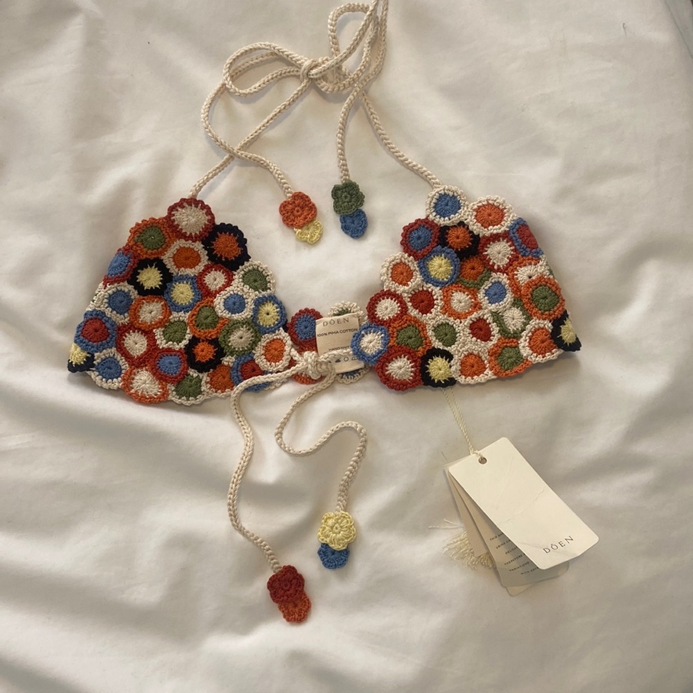 Dôen crochet bikini top - XS